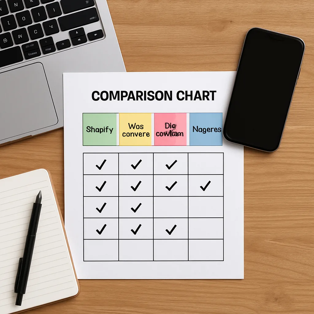 Comparatif des meilleurs CMS ecommerce 2026 avec critères de choix stratégiques